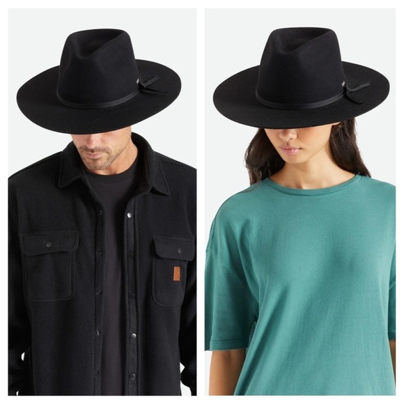 BRIXTON Cohen Cowboy Hat • Black • NWT - Picture 2 of 13